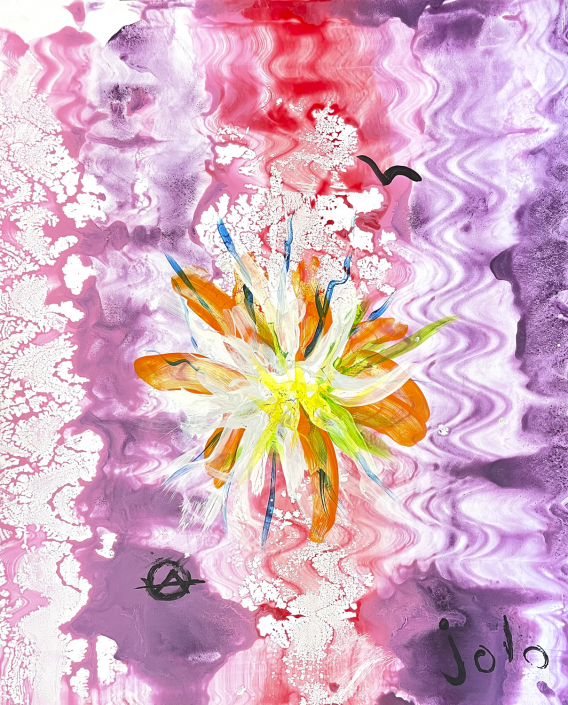 FLEURS - 53 - VIVIANE 30X40 - JOLO