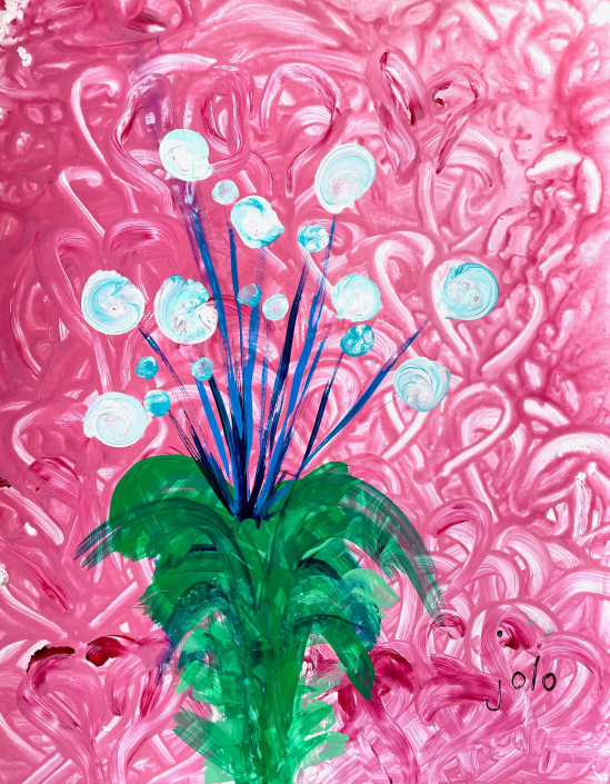FLEURS - LA CONNECTEUSE - JOLO